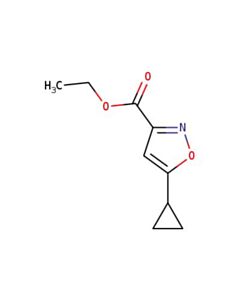 Astatech ETHYL 5-CYCLOPROPYLISOXAZOLE-3-CARBOXYLATE; 1G; Purity 95%; MDL-MFCD11217157